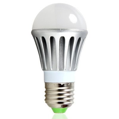 晶映照明LED節(jié)能燈220V護眼 3W 超亮貼片球泡燈 銀色螺旋口E27 加厚壓鑄鋁殼體散熱器臺燈光源B033暖白光:亞馬遜:家居裝修